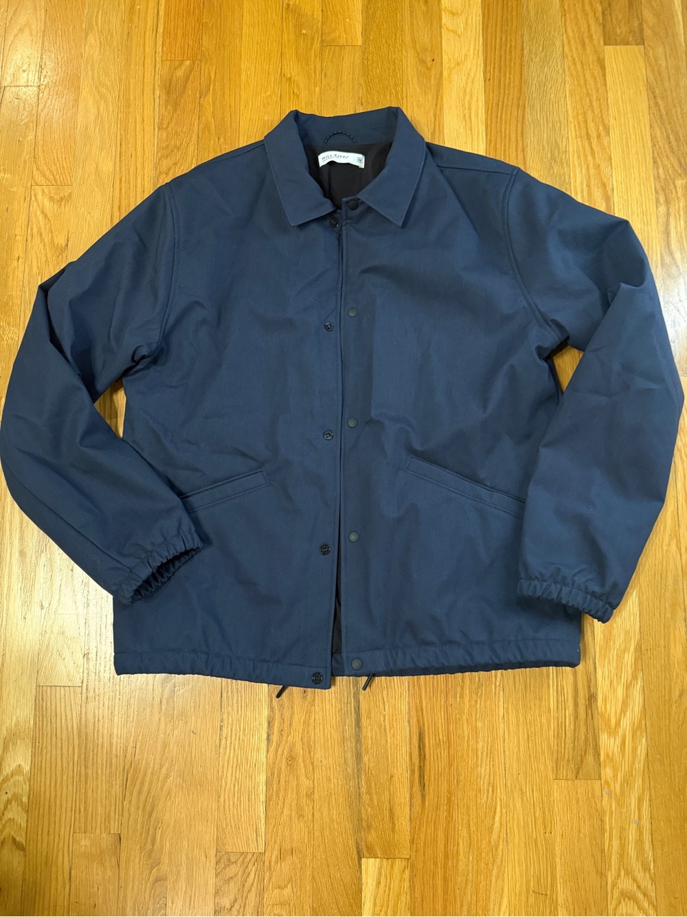 Hill City 10k Insulated Navy Coach Jacket (NEW)